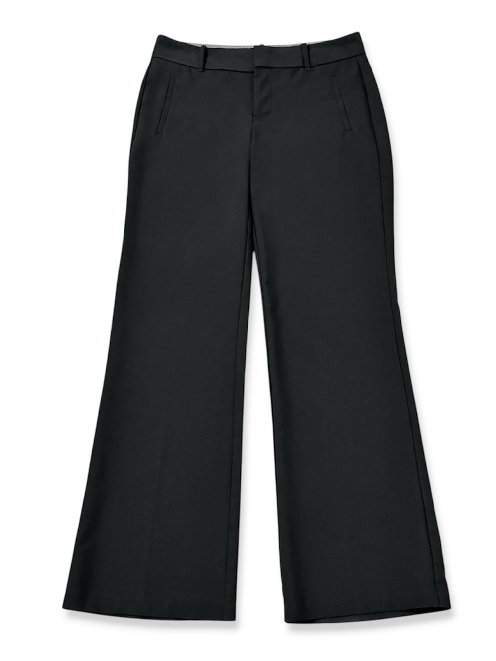 Dockers Midrise Bootcut Trouser Dress Pants Black